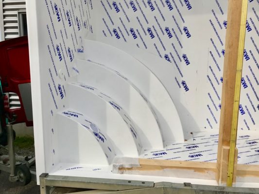 Treppenkonstruktion aus Polypropylen von BrainPool Manufaktur